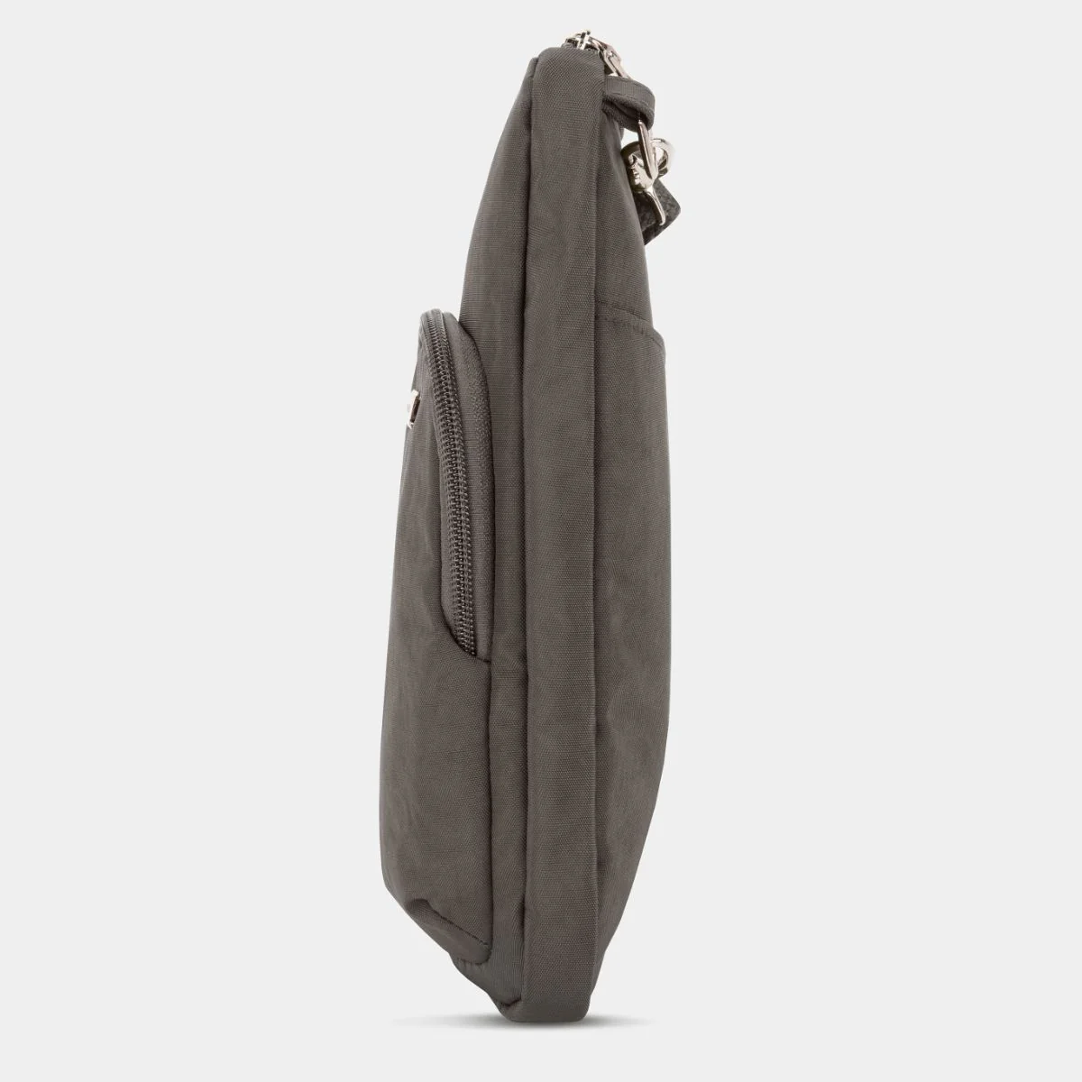 Travelon Anti-Theft Essentials Mini Asymmetric Crossbody in Smoke - Image 2
