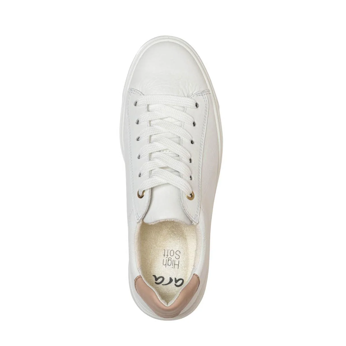 Ara Carol Women's Platform Sneaker in White - Image 5