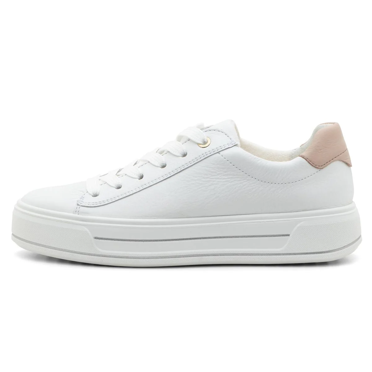 Ara Carol Women's Platform Sneaker in White - Image 6