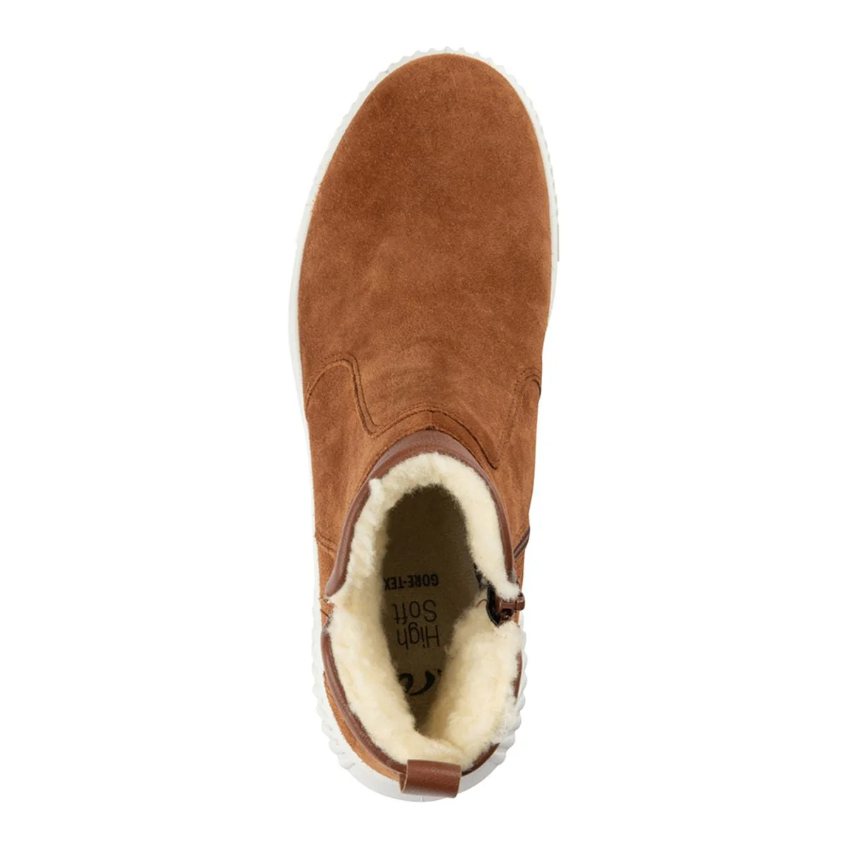 Ara Dahlia Women's GORE-TEX Zip Ankle Boot in Nut - Image 4