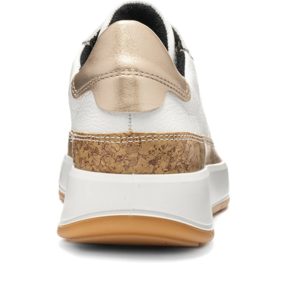 Ara Rem Women's Kork Wrap Lace Sneaker in White - Image 5