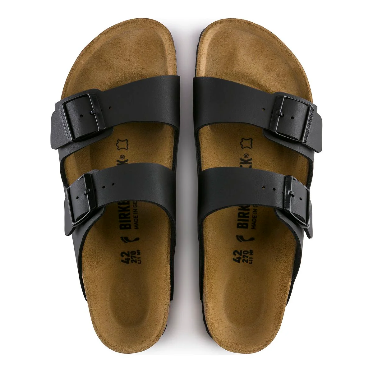 Birkenstock Arizona Birko-Flor Sandal – Black - Image 3