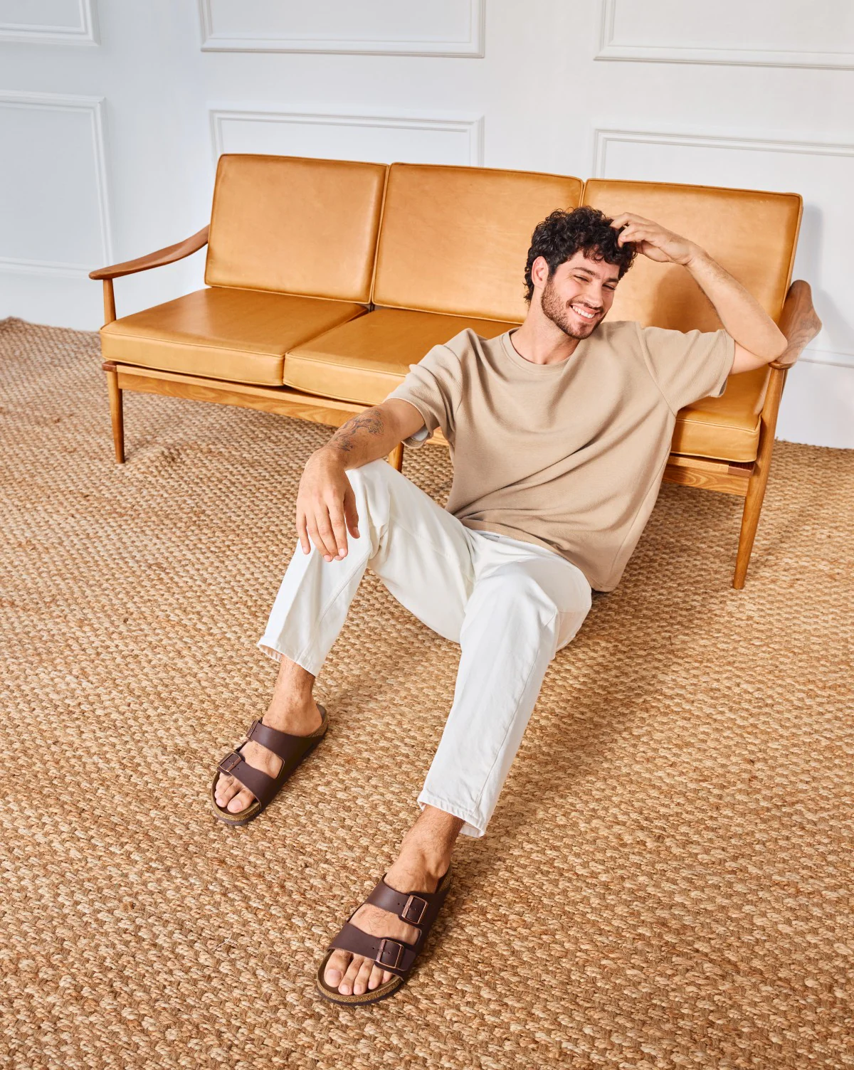 Birkenstock Arizona Birko-Flor Sandal – Brown - Image 4