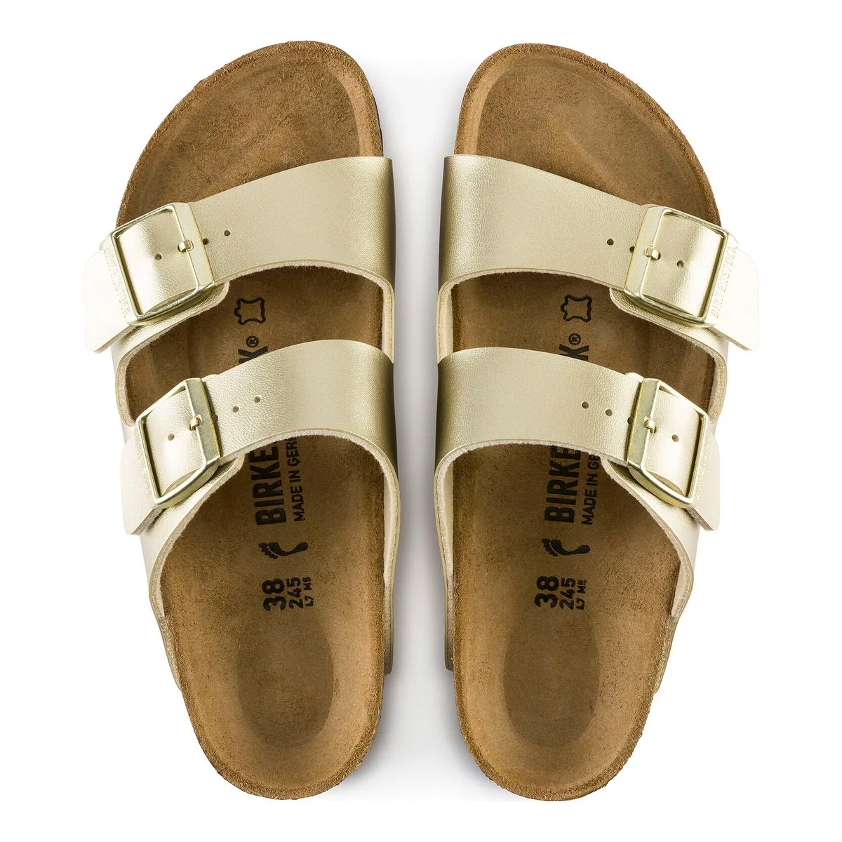 Birkenstock Arizona Birko-Flor – Gold - Image 3