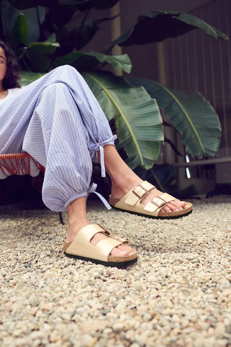 Birkenstock Arizona Birko-Flor – Graceful Pearl White - Image 4