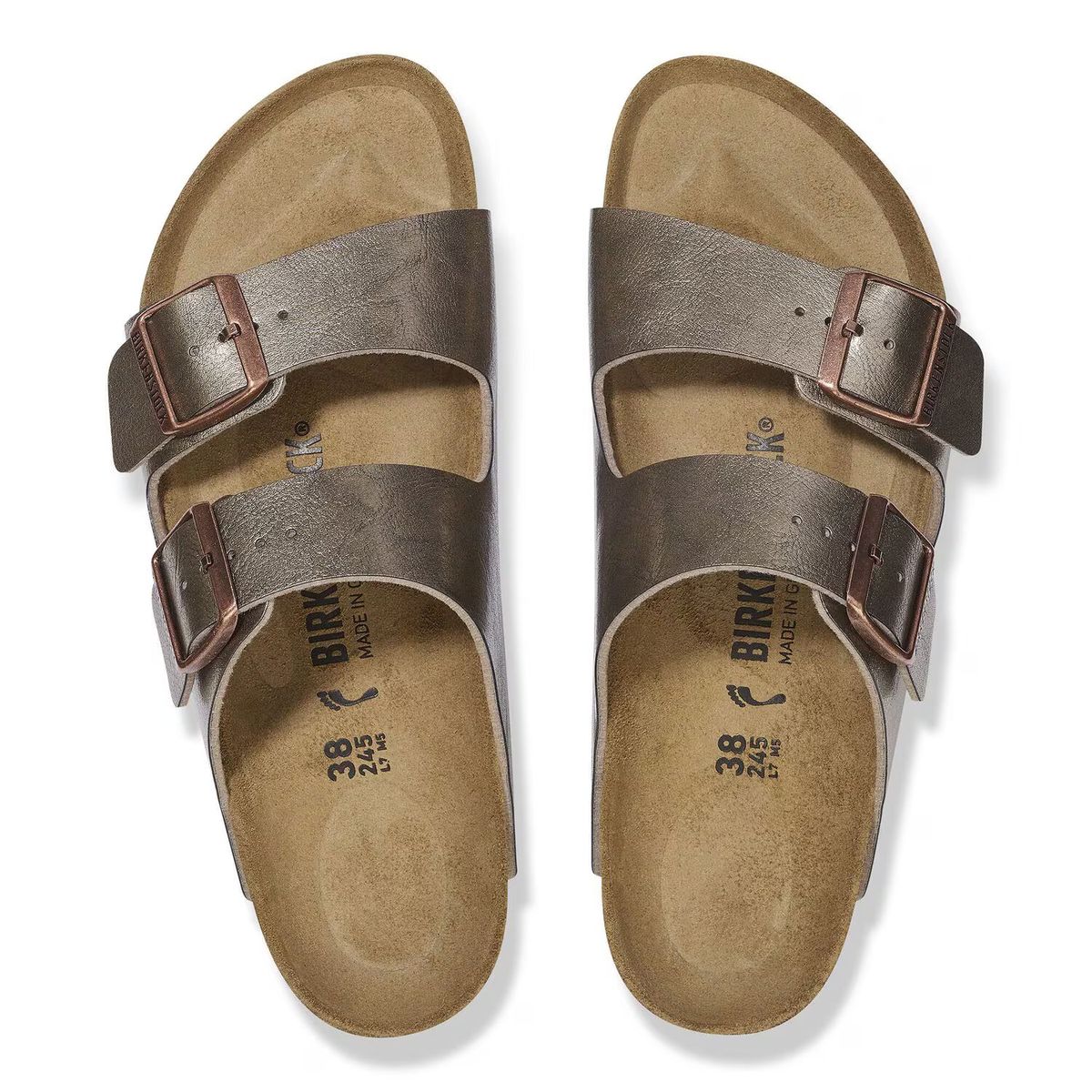Birkenstock Arizona Birko-Flor Sandal – Graceful Taupe - Image 2
