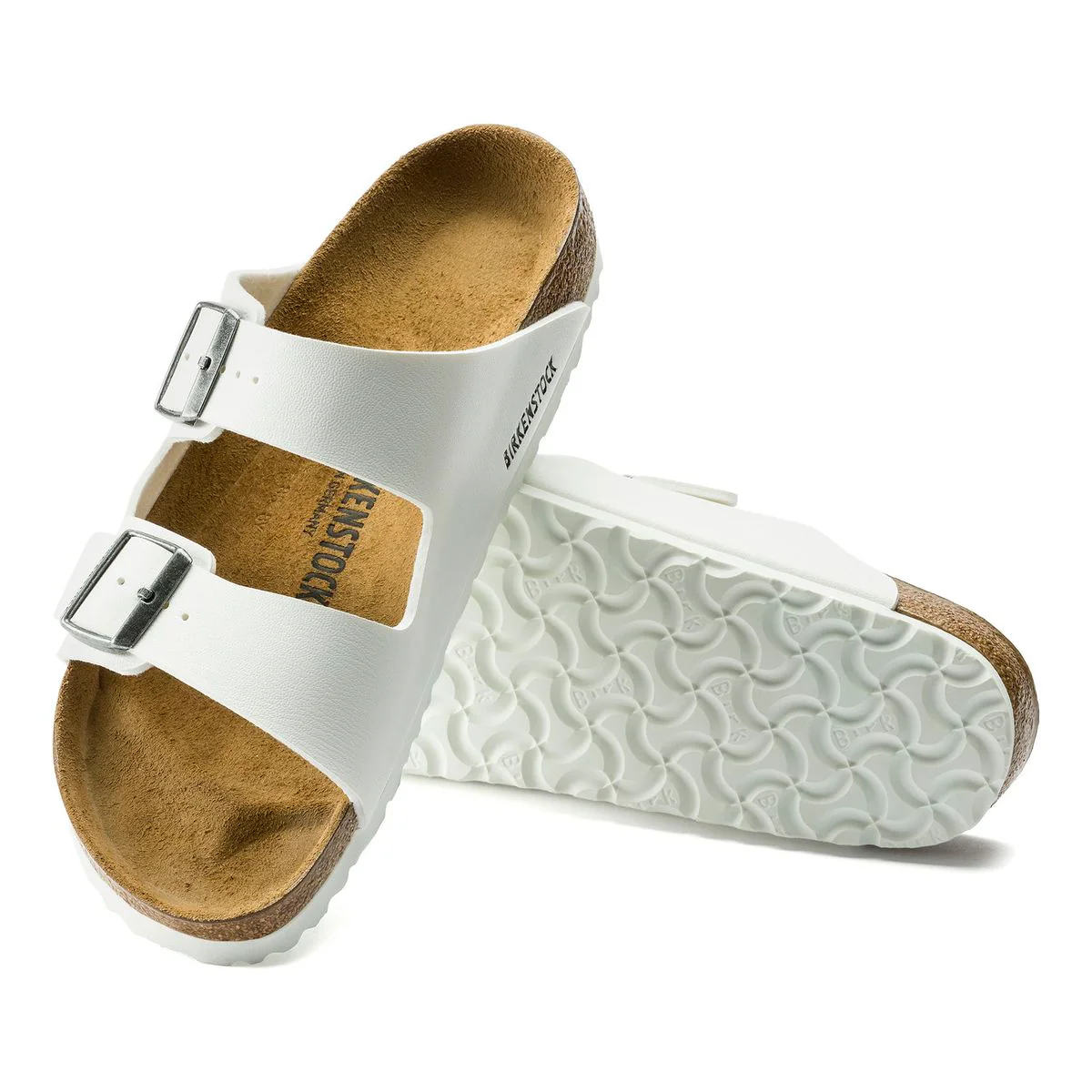 Birkenstock Arizona Birko-Flor Sandal – White - Image 3