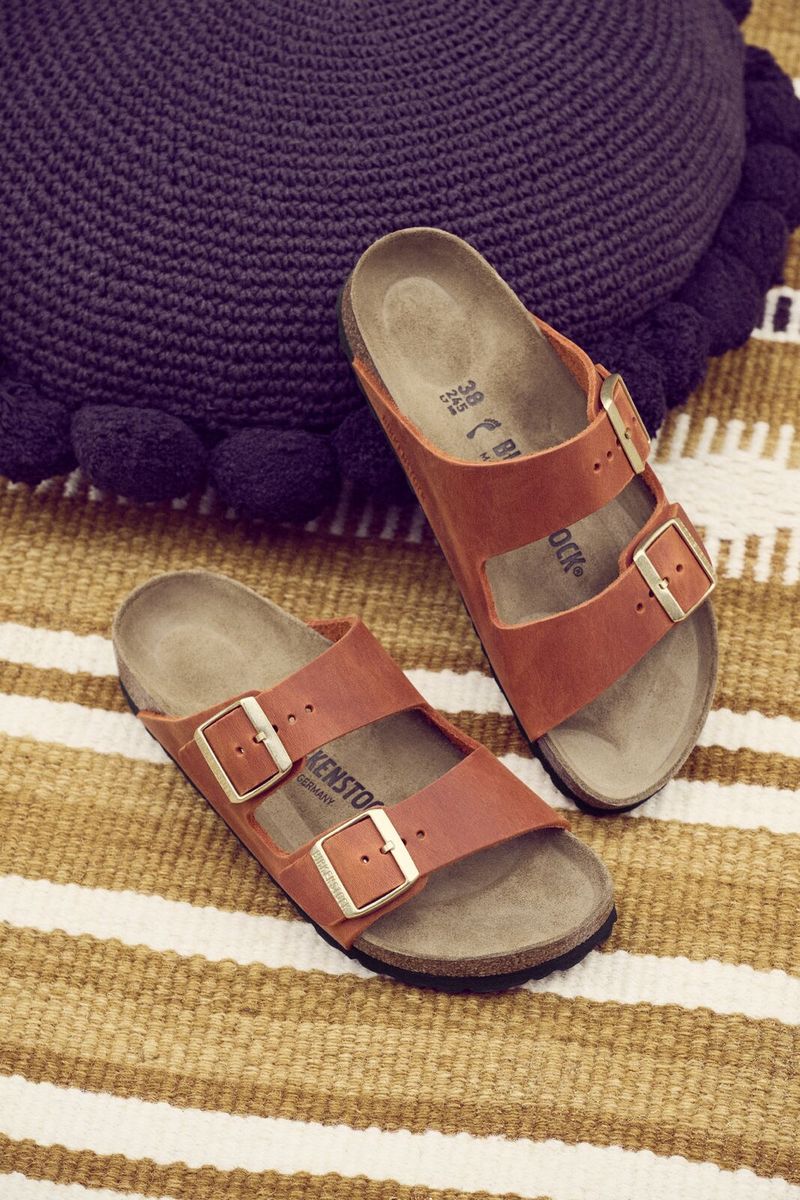 Birkenstock Arizona Oiled Leather — Burnt Orange - Image 5