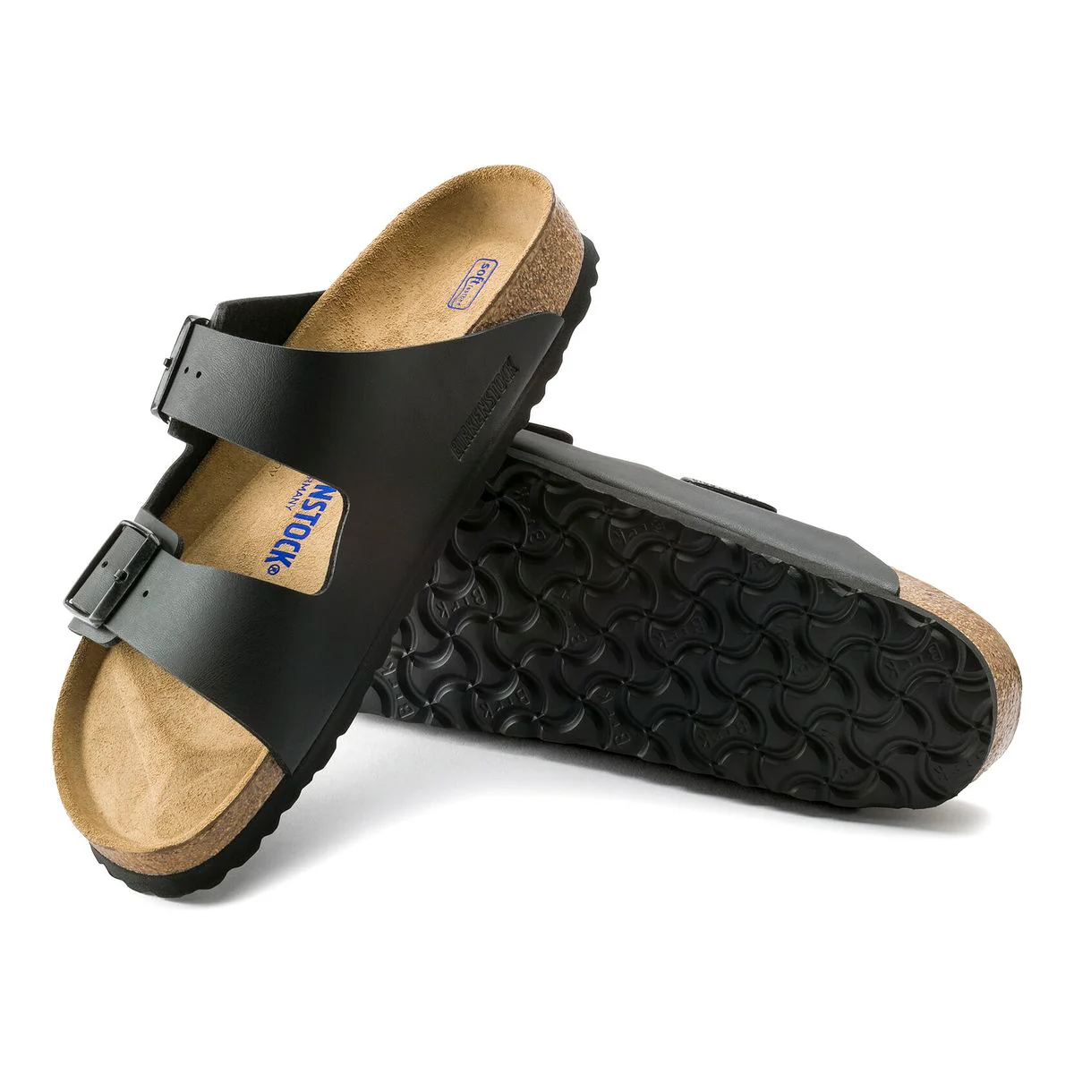 Birkenstock Arizona Soft Footbed — Black Birko-Flor - Image 2
