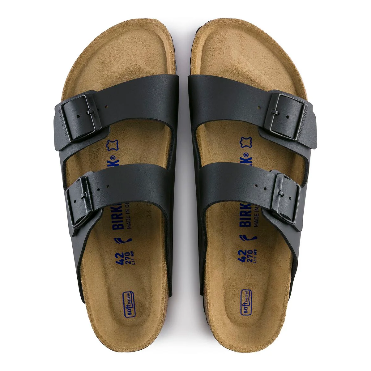 Birkenstock Arizona Soft Footbed — Black Birko-Flor - Image 3