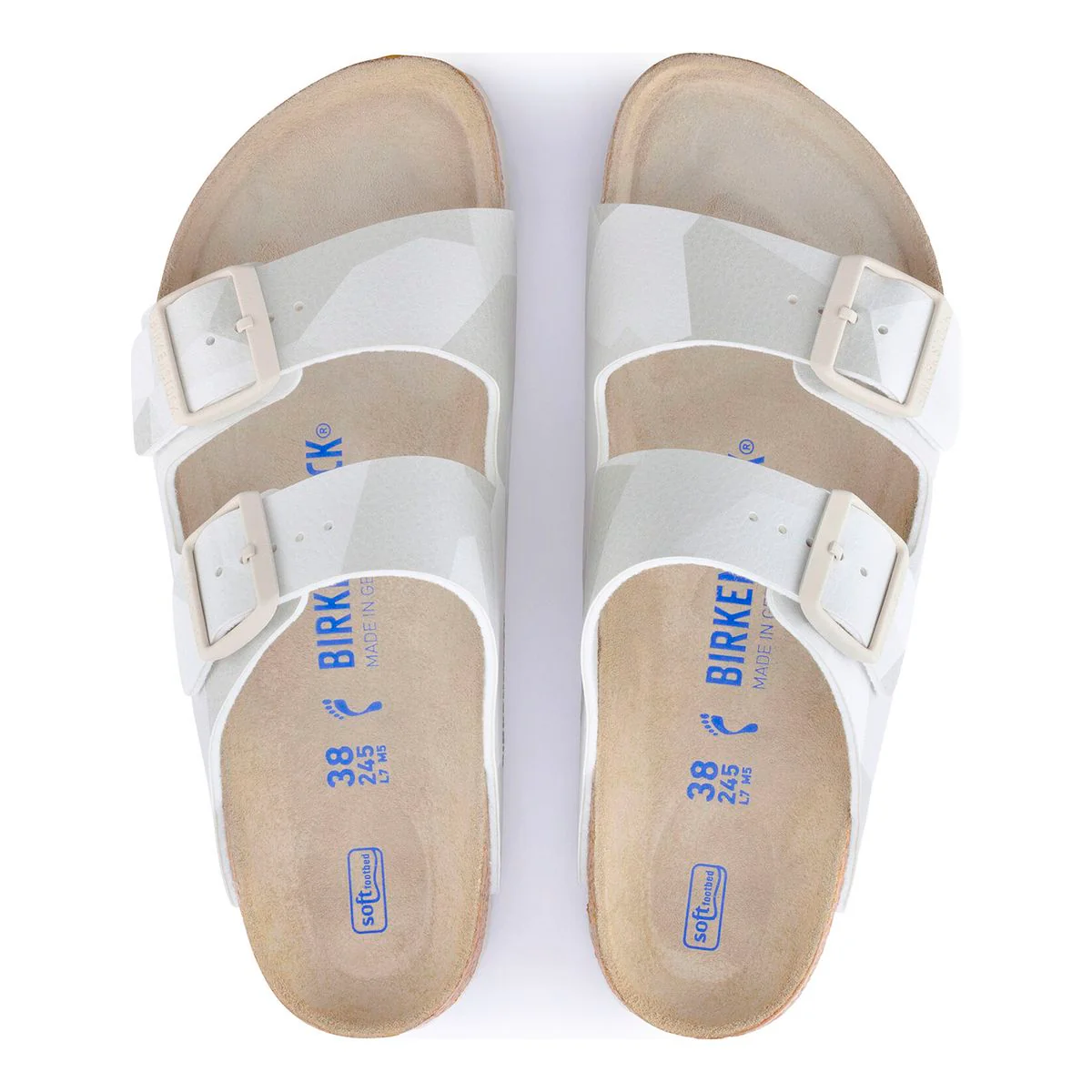 Birkenstock Arizona Soft Footbed Sandal – Desert Soil Camo Snow - Image 3