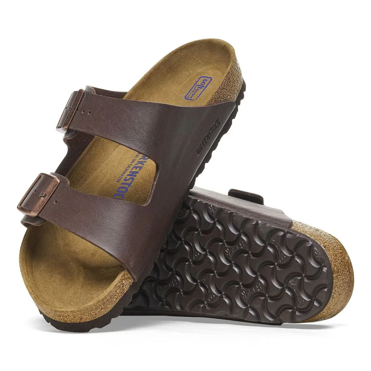 Birkenstock Arizona Soft Footbed — Brown Birko-Flor - Image 3