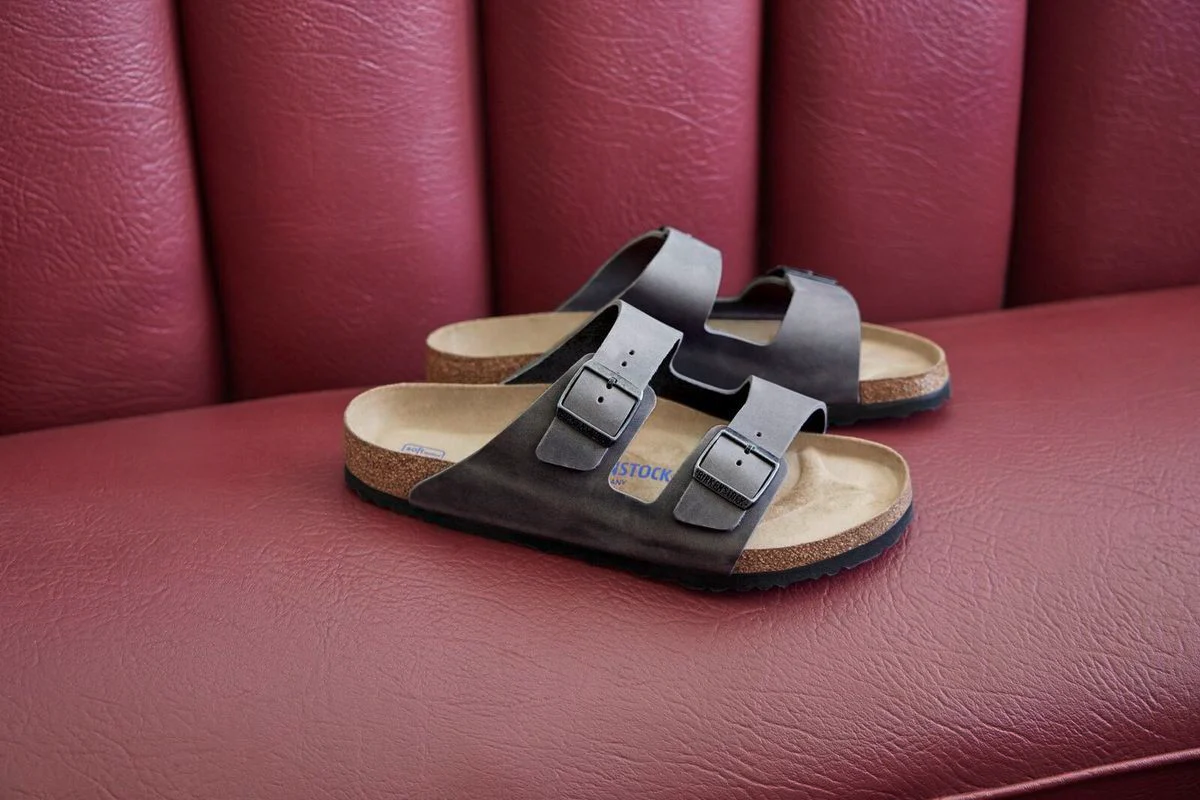 Birkenstock Arizona Soft Footbed — Iron Grey Oiled Leather - Image 6