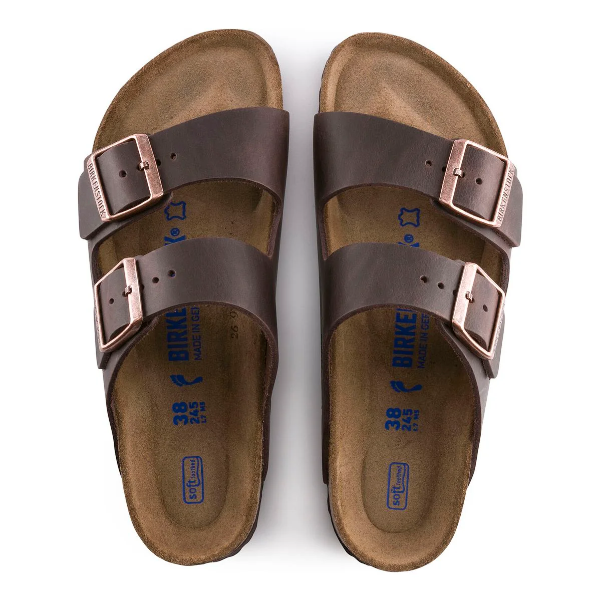 Birkenstock Arizona Soft Footbed — Habana Oiled Leather - Image 3