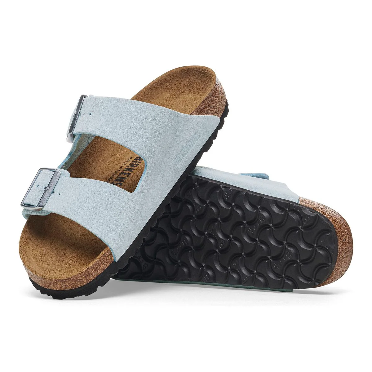 Birkenstock Arizona Suede Leather — Baby Blue - Image 3