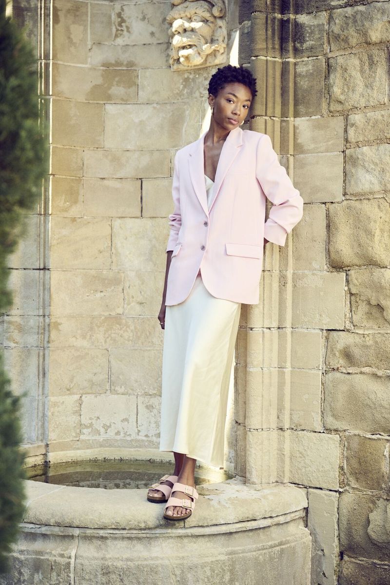 Birkenstock Arizona Suede Leather — Light Rose - Image 3