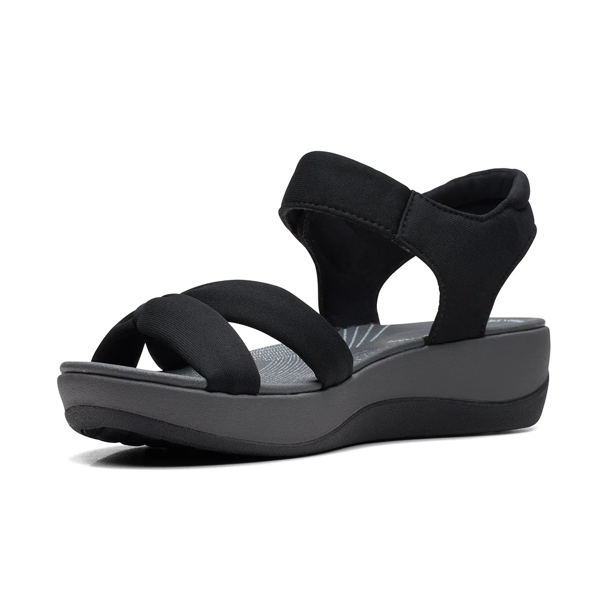 Clarks Arla Shore Women's Sandals in Black - Image 4
