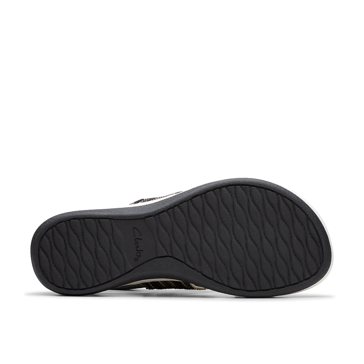 Clarks Arla Stroll Flat Women's Sandals in Black - Image 4