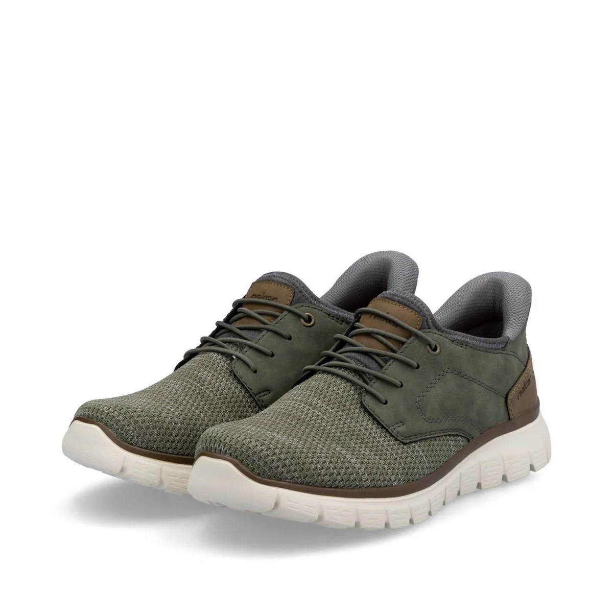 B6658 Men's Dress Casual in Green - Image 5