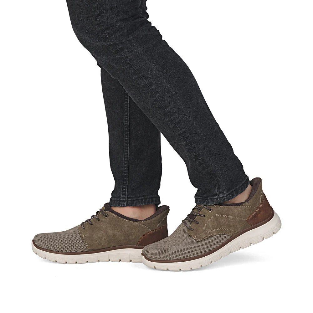 Rieker B6658 Men's Dress Casual in Brown - Image 8