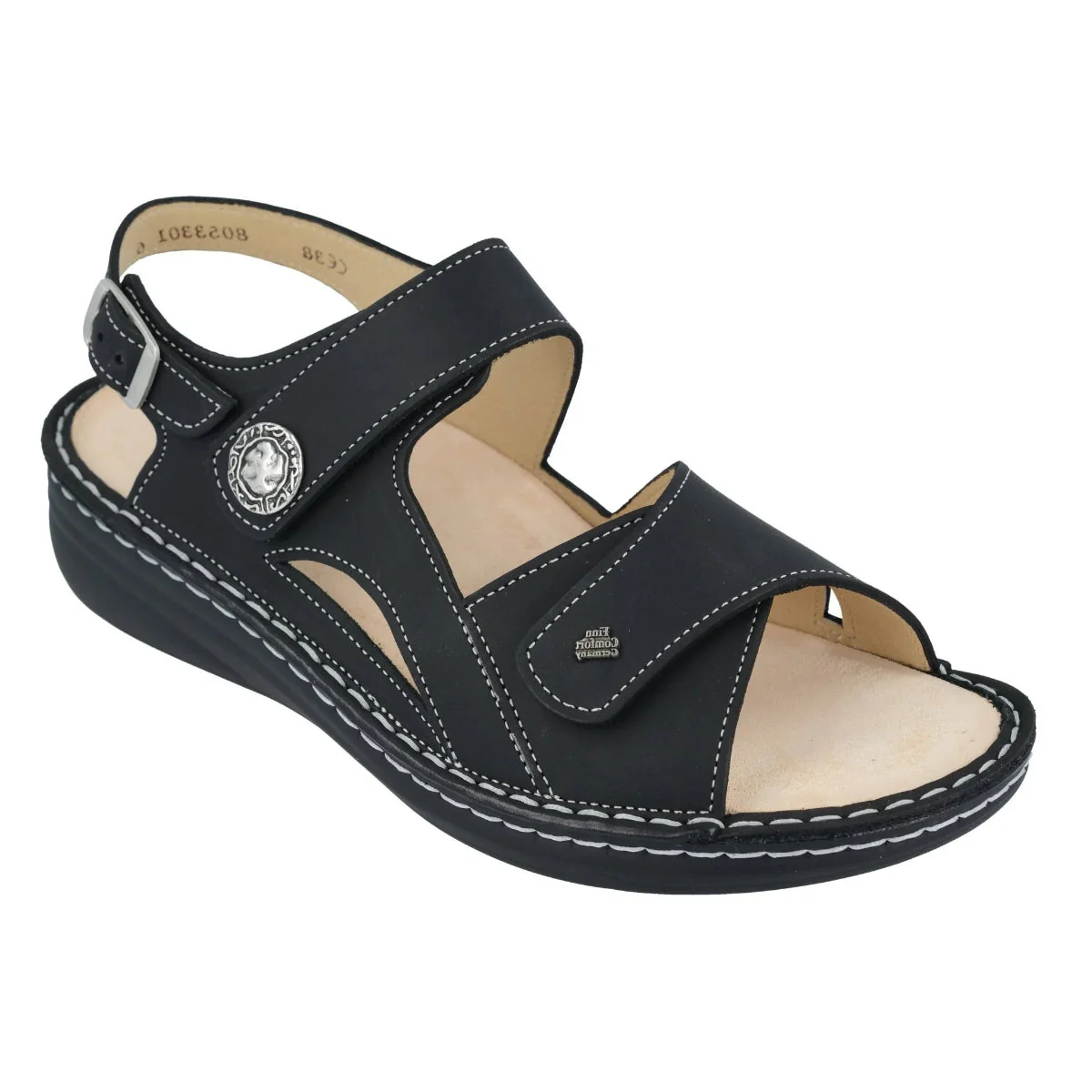 Finn Comfort Barbuda Women's Adjustable Strap Sandals