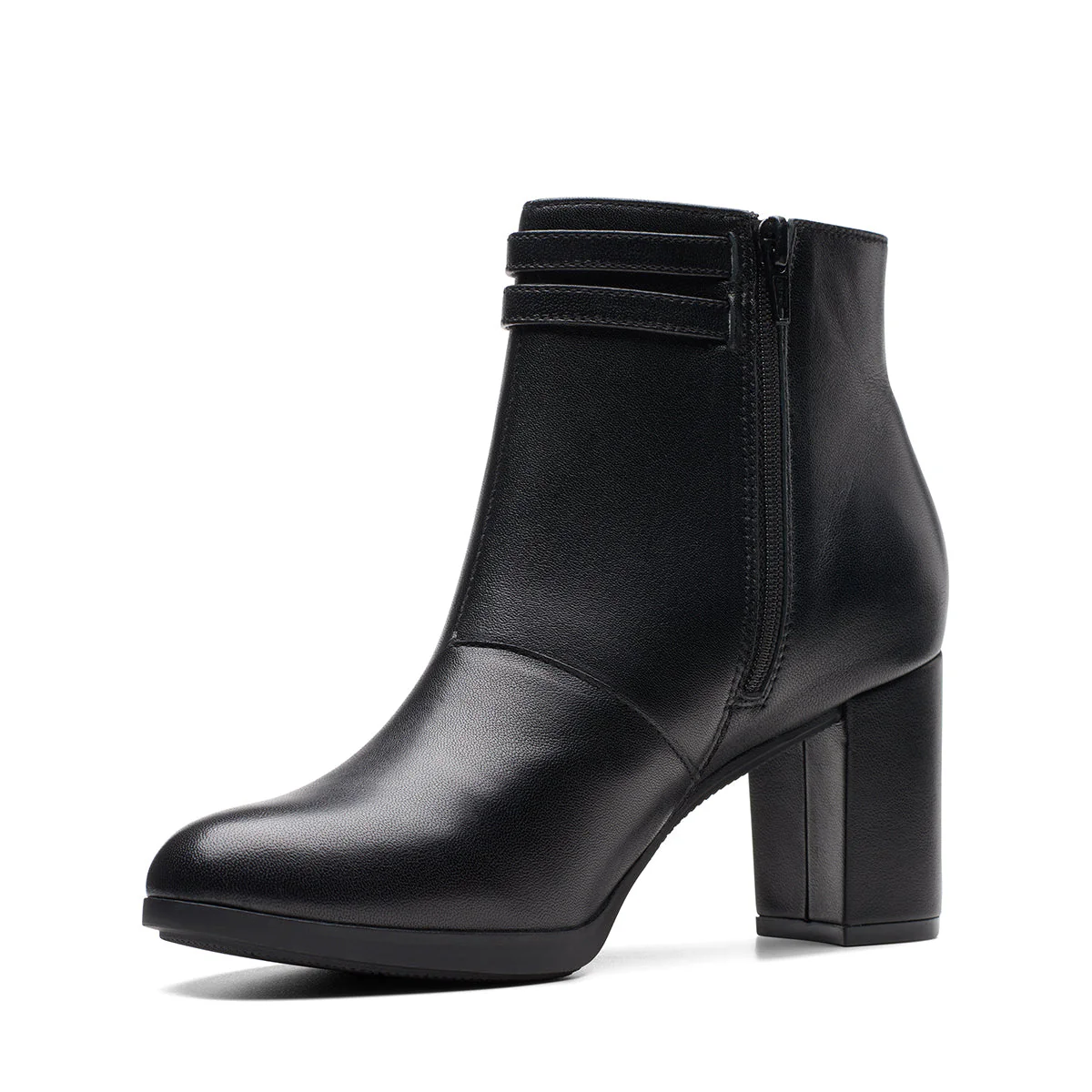 Clarks Bayla Light Women's Dress Boot in Black - Image 3