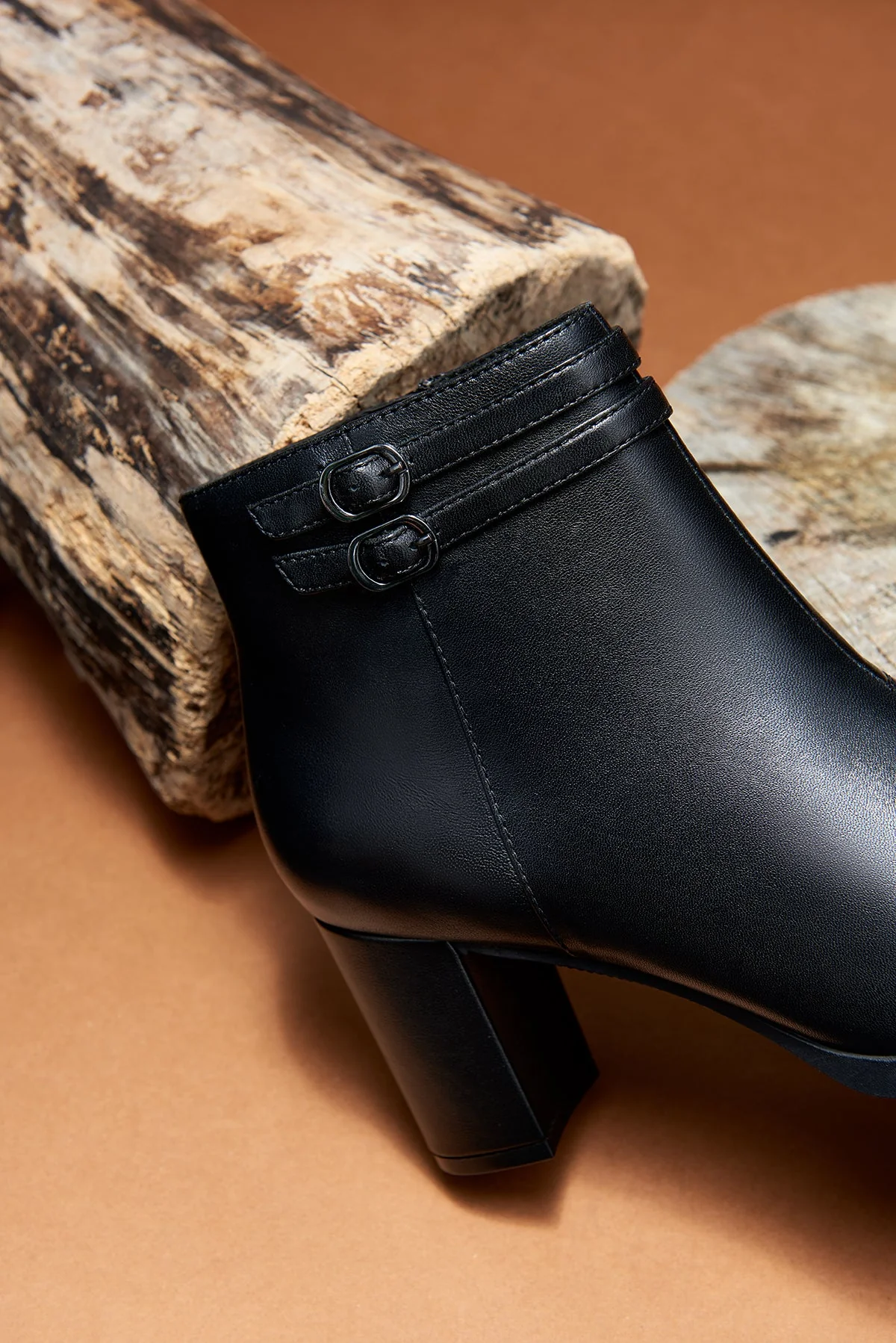 Clarks Bayla Light Women's Dress Boot in Black - Image 9
