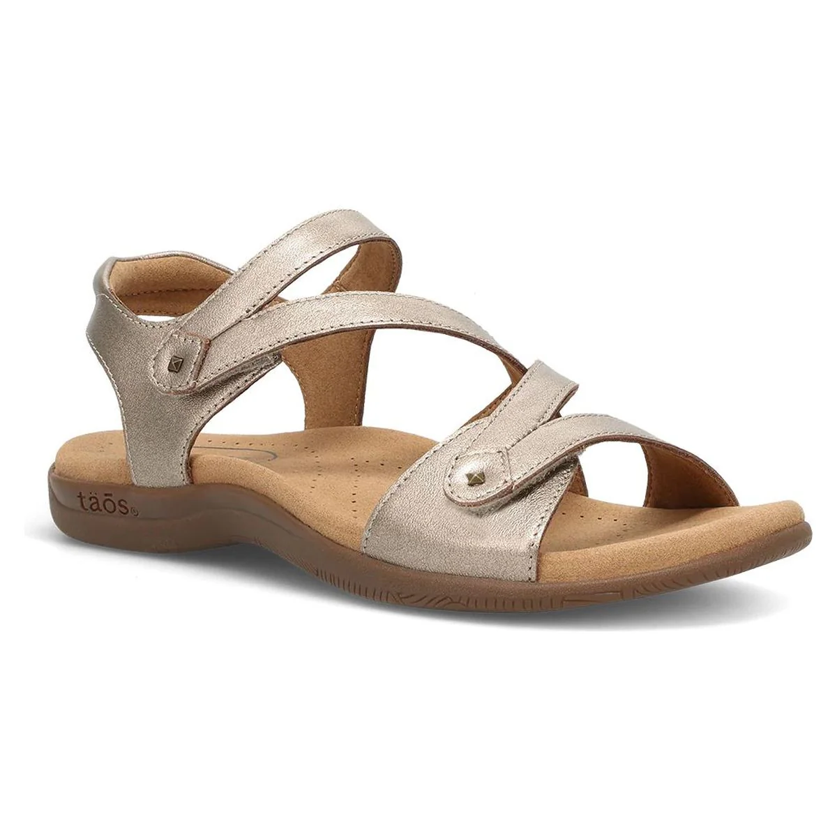 Big Time Slip On Sandal in Champagne