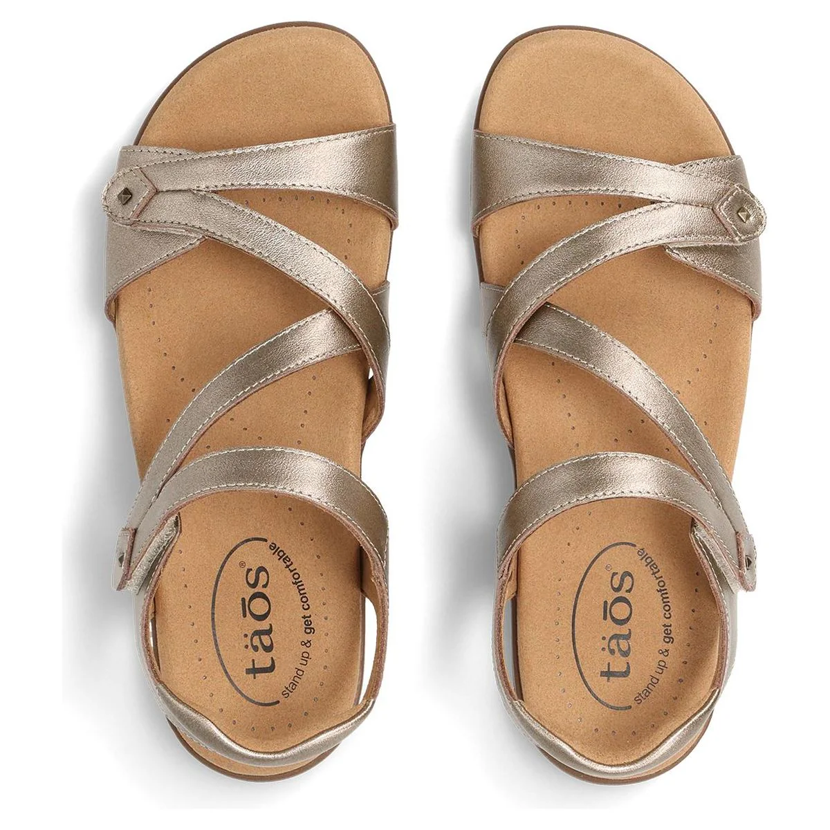 Big Time Slip On Sandal in Champagne - Image 4