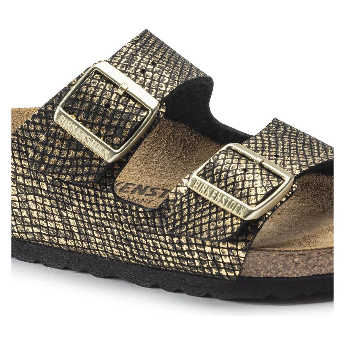 Birkenstock Arizona – Black Shiny Python - Image 2