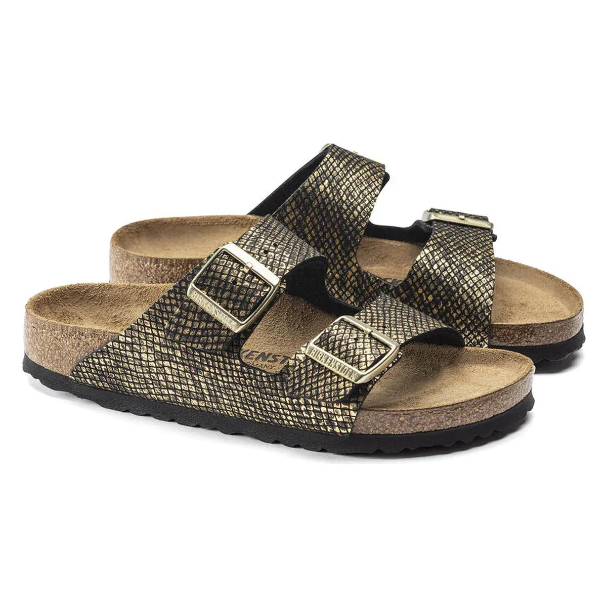 Birkenstock Arizona – Black Shiny Python - Image 3