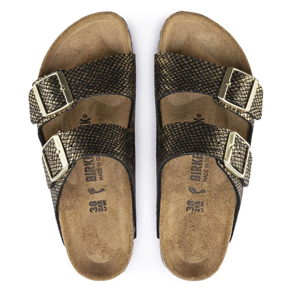 Birkenstock Arizona – Black Shiny Python - Image 6