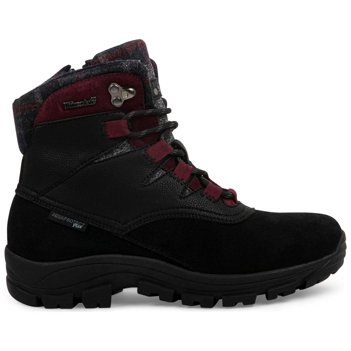Blondo Maxine Women's Waterproof Winter Boot in Black Burgundy - Image 5