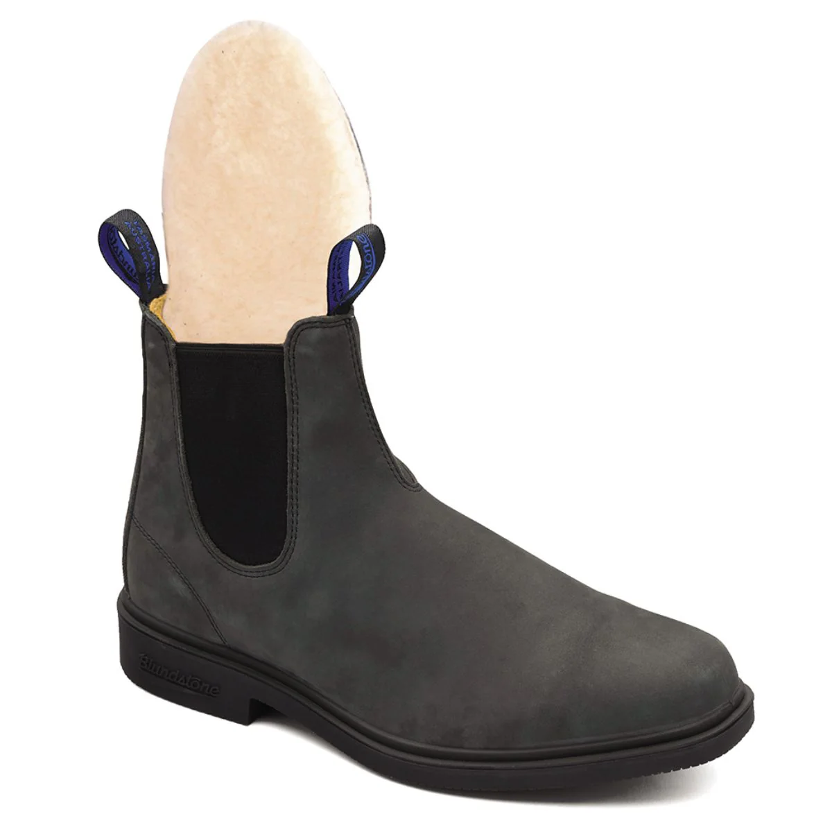 Blundstone 1392 Unisex Winter Thermal Dress Boot in Chisel Black - Image 5