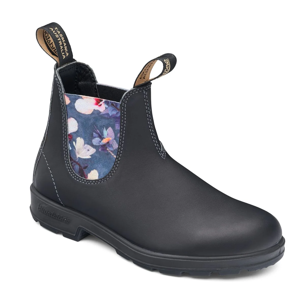 Blundstone 1916 Original Chelsea Boot – Unisex (Black Flower)
