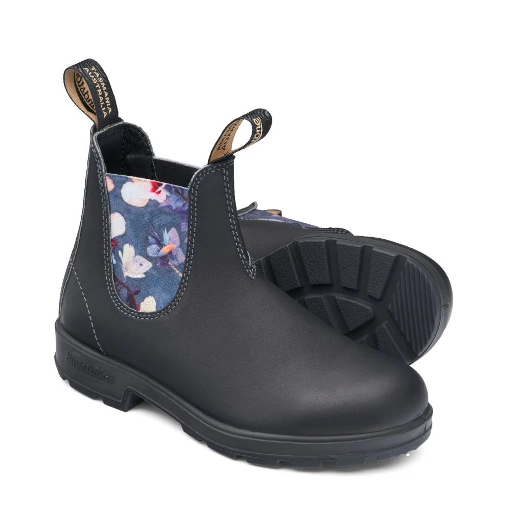 Blundstone 1916 Original Chelsea Boot – Unisex (Black Flower) - Image 2