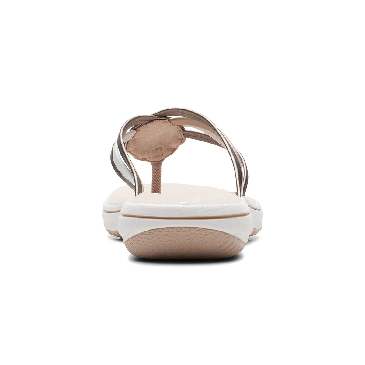 Clarks Breeze Coral Women's Thong Sandals in Coral Metal - Image 5