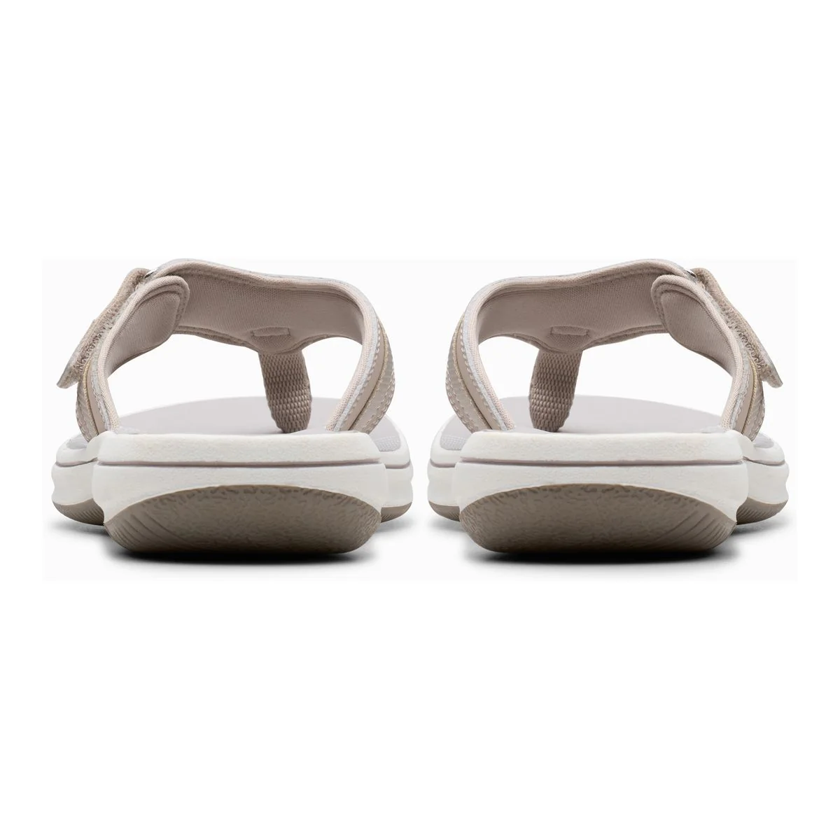 Clarks Breeze Sea Women's Thong Sandals in Light Taupe - Image 5