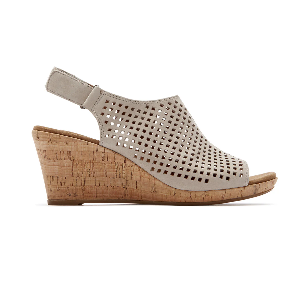 Rockport Briah Perforated Sling Wedge Sandals - Image 3