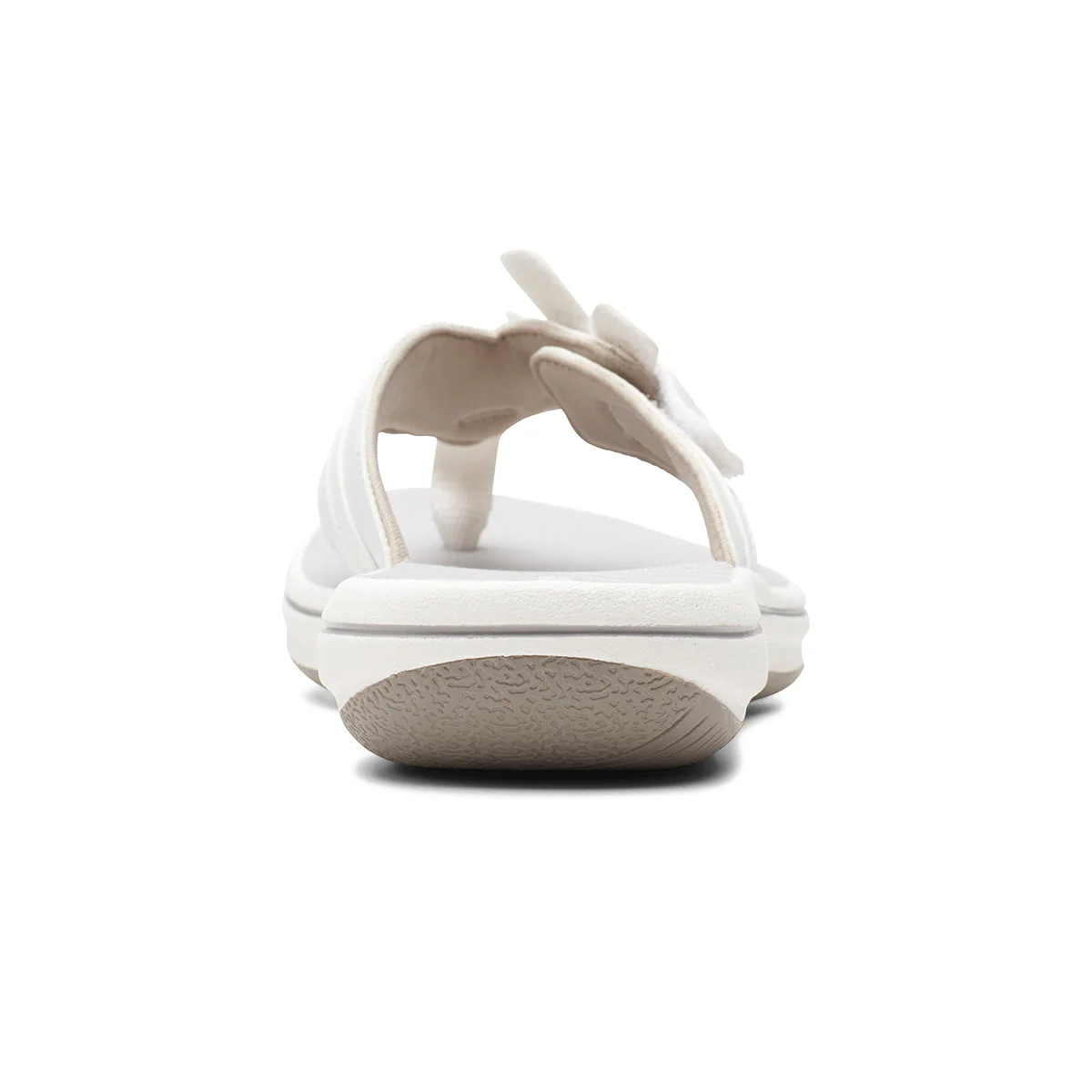 Brinkley Flora Women's Thong Sandals in White - Image 5
