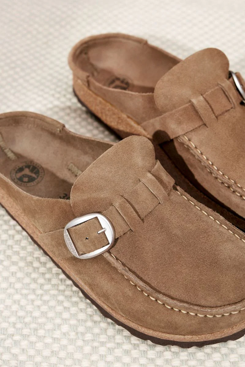 Birkenstock Buckley Clog – Gray/Taupe - Image 4