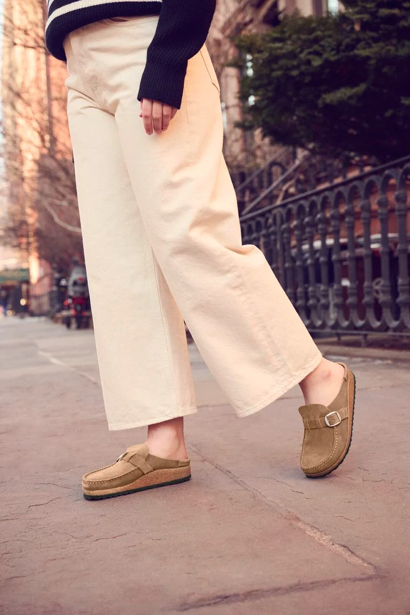 Birkenstock Buckley Clog – Gray/Taupe - Image 5