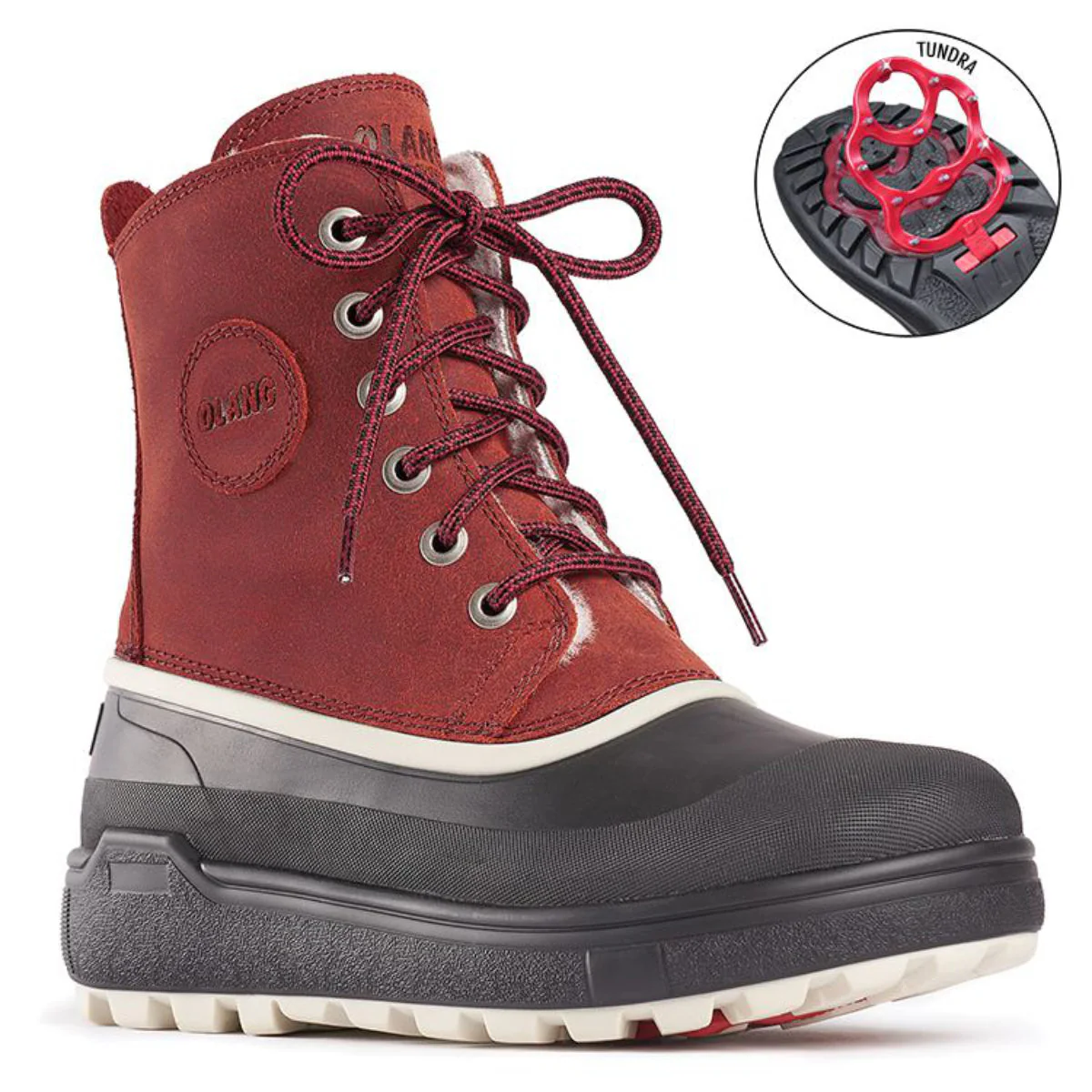 Olang Calgary Winter Boots with Foldable Cleats