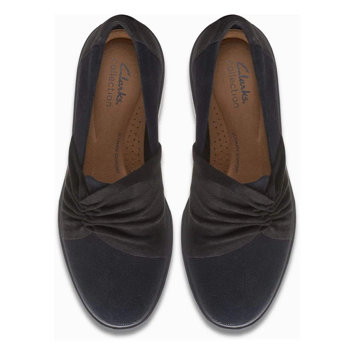 Clarks Calla Style Slip On Women's Loafer in Black - Image 5