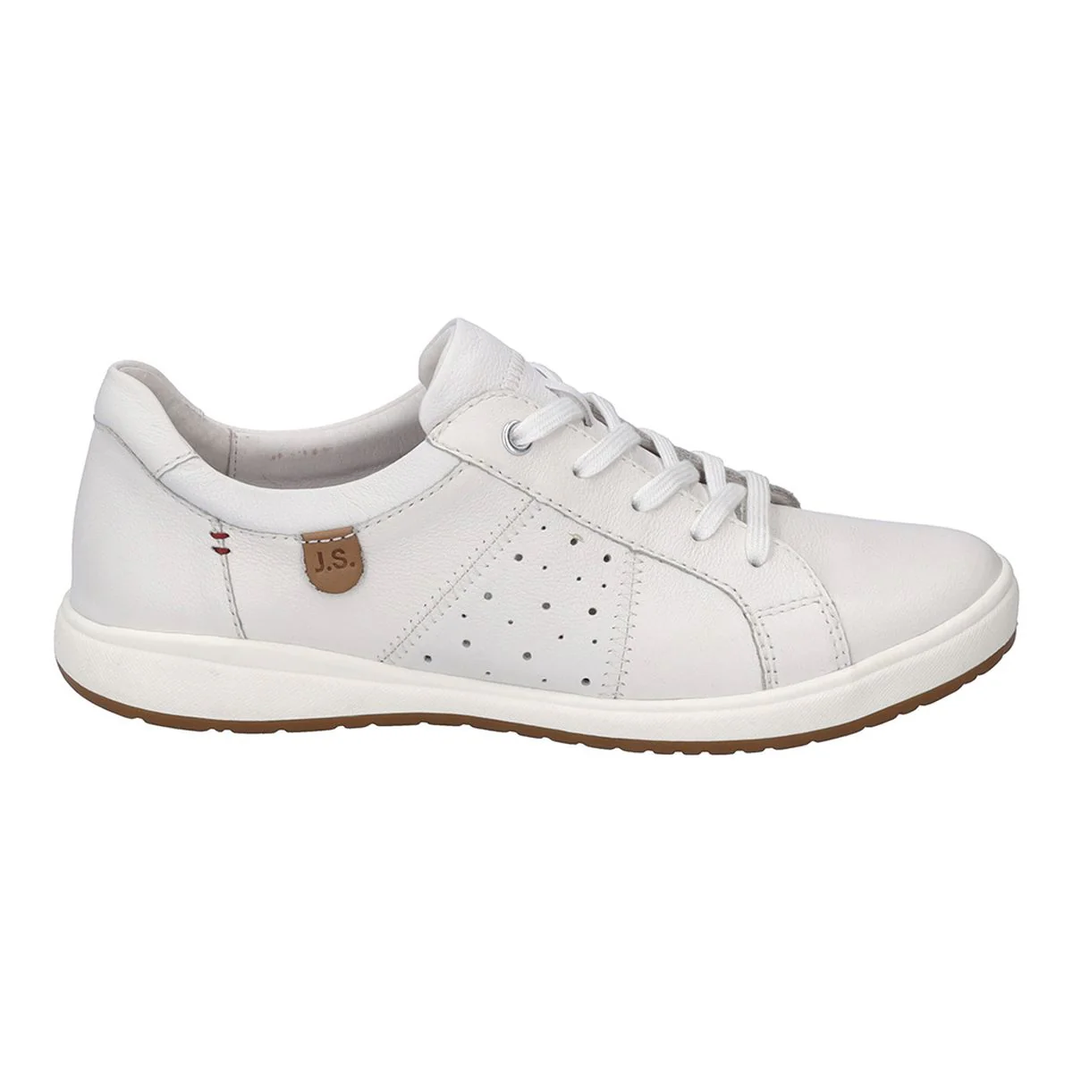 Josef Seibel Caren 01 Women's Fashion Sneaker in White - Image 2