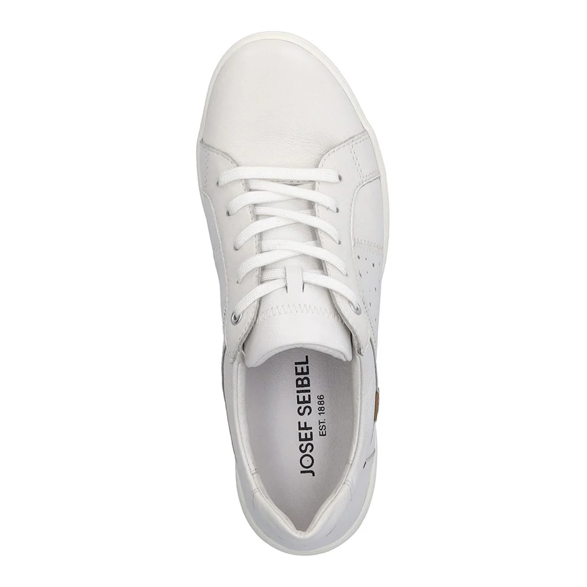 Josef Seibel Caren 01 Women's Fashion Sneaker in White - Image 6