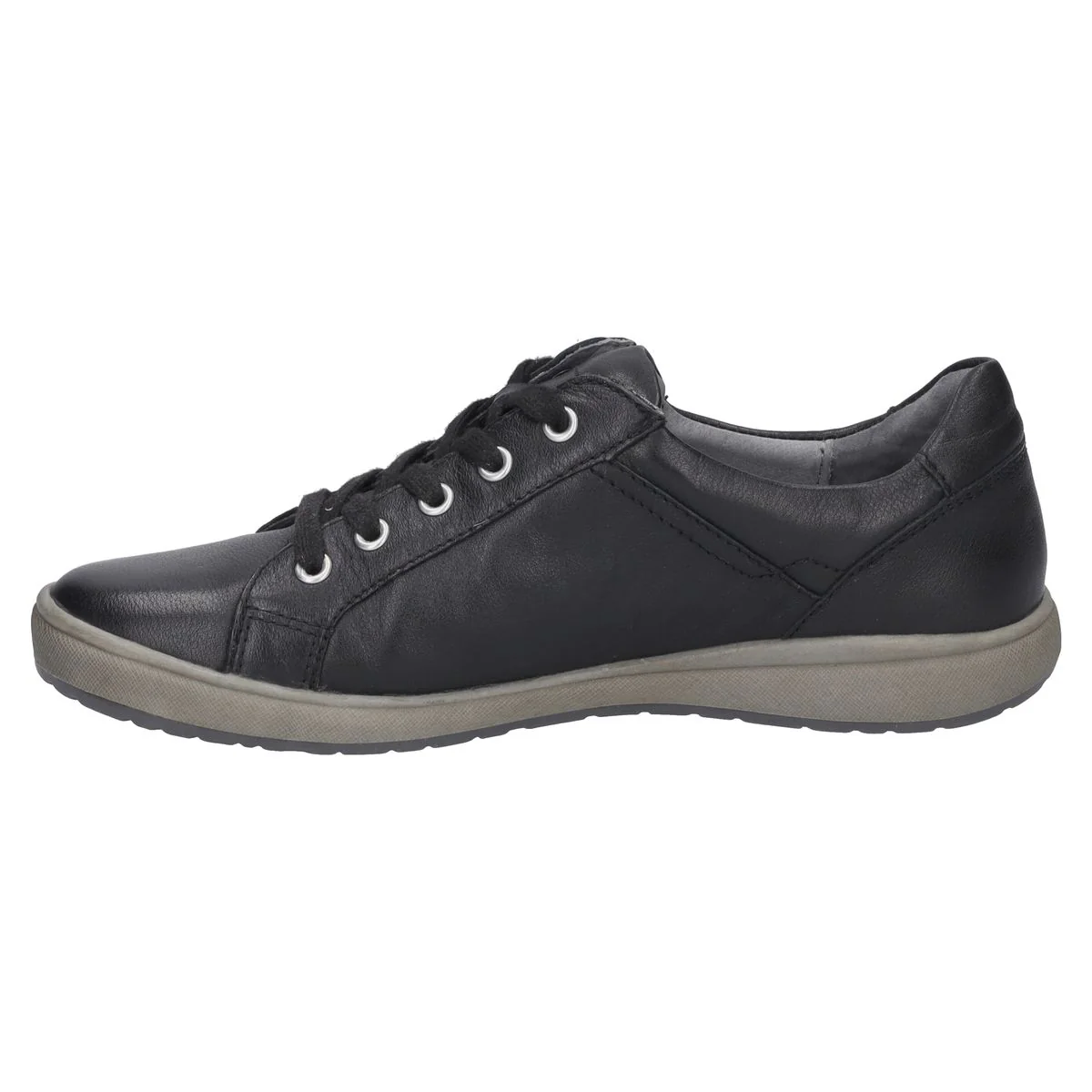 Josef Seibel Caren 12 Women's Side-Zip Sneaker in Black - Image 3