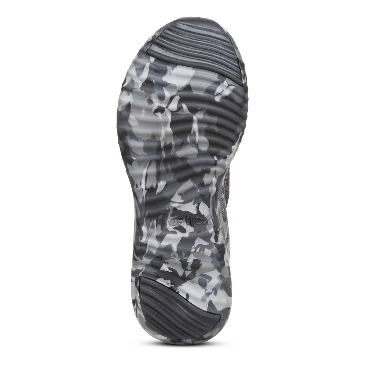 Aetrex Carly Women's Arch Support Sneakers In Charcoal Camo - Image 7
