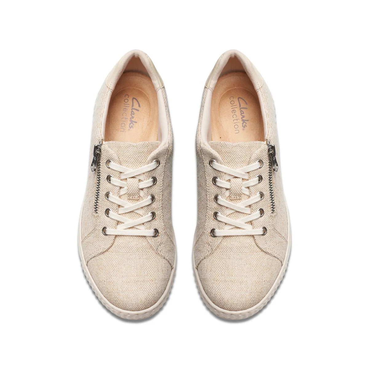 Clarks Caroline Echo Women's Sneaker in Beige - Image 7