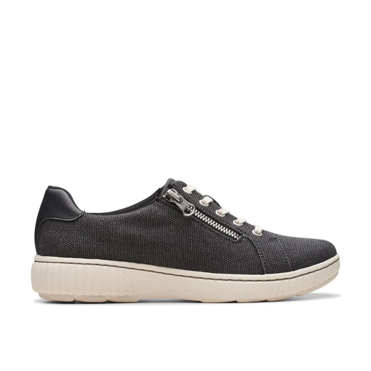 Clarks Caroline Echo Women's Sneaker in Black - Image 2